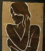 Casper Faassen, acryl op karton 70 x 100 (detail)